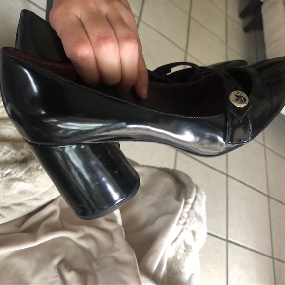 Marc Jacobs / Black Block Heel Mary Jane Pumps - Picture 5 of 8